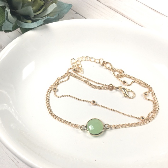 Crystal Boho Anklet Set - Picture 5 of 7